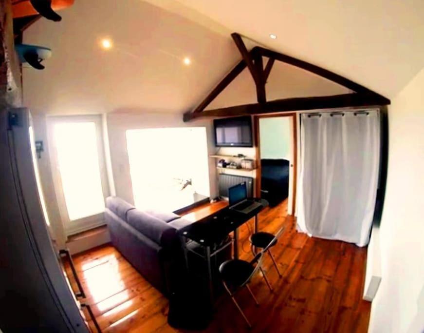T2 A Anglet Grande Terrasse Vue Mer, Plage A Pied. Exterior photo